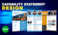 do design attractive capability statement for your business