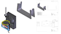 design interfacing parts and generate the drawing