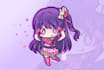 draw chibi anime character in cute style