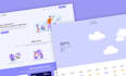 convert your design to HTML CSS and js