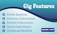 build SEO backlinks with high quality authority link building