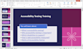 help you in understanding accessibility testing with training