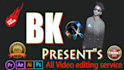 do professional and creative social media video editing