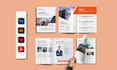 design digital brochure company profile proposal annual report booklet