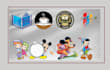 design cartoon logo sticker design