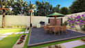 attractive quick modern landscape design