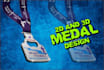 make creative medal and coin design service