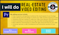 professional real estate video editing services