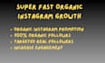 do super fast organic instagram growth