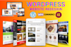 do custom wordpress website design, redesign, revamp, or fix for your business