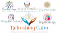 design meditation hypnosis breathwork wellness logo