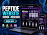 build an fda compliant peptide website or research peptide store on woocommerce