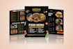 do amazing editable food menu, bar and restaurant menu design and price list
