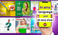 design 5 stunning social media posts, social media graphics