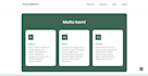 make trash free village website with HTML, CSS, and js