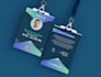 classic id card, name card design