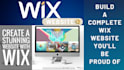 design your wix website, wix landing page, wix blog, wix ecommerce website