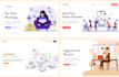 create custom flat illustration for your website or apps