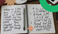 turn your handwriting into font