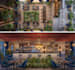 do cafe bar restaurant interior design 3d rendering