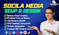 do facebook business page creation, fan page creation, banner and cover design