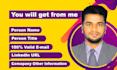 build b2b targeted lead generation prospect email list to increase your sales