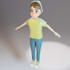 create 3d characters and fix broken mesh