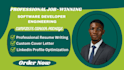 professional software developer, technical engineering, UI IT ats resume writing