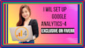 setup google analytics 4, ga4 ecommerce tracking with gtm and fb pixel