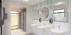 do wc and bathroom interior design and rendering