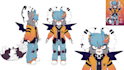 create a custom 3d furry avatar for vrchat, PC and quest