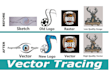redo, rebuild, edit, remake logo, resize by vector tracing