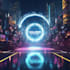create cyberpunk logo animation intro for you