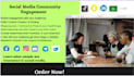 do social media community management and engagement