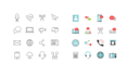 design unique, simple and modern custom icons