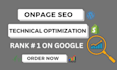 fix technical SEO issues 404 errors, broken links, canonical urls in 24 hours