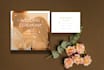 design wedding invitation suite, save the date, rsvp, menu