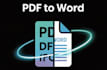 convert PDF or word,google docs,powerpoint,typing service