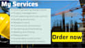 do civil construction and project management assignments and tasks