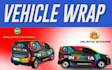 make creative vehicle  wrap design for van truck car food truck cart racing car