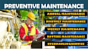 prepare hvac preventive, predictive, service maintenance and operation plan