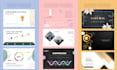 do powerpoint template, redesign, editing, and animation
