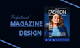 design modern magazine, flyers and cover pages