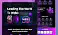 do professional and clean landing page UI UX