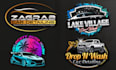 make auto detailing and car wash logo