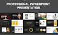 create a professional powerpoint presentation and ppt template