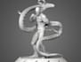create 3d sculpt and 3d printable character model