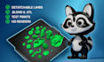 sculpt toy design stl model and 3d character figurine for 3d printing