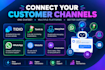 build ai chatbots for multi channel customer support