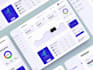 design admin dashboard and CRM web dashboard app, saas web UI UX in figma